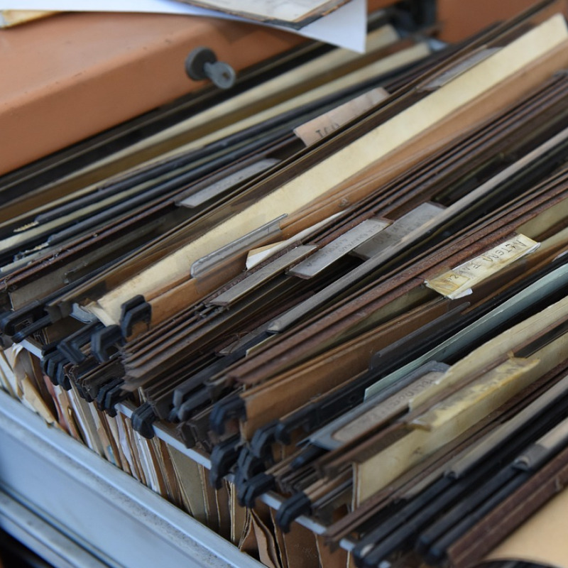 Organised folders and documents